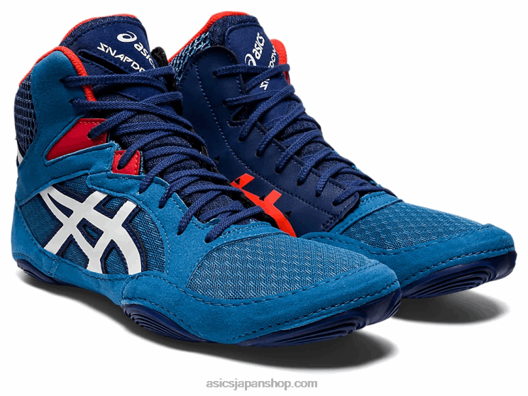 スナップダウン 3 L20V1144Asics 紺碧/白