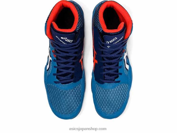 スナップダウン 3 L20V1144Asics 紺碧/白