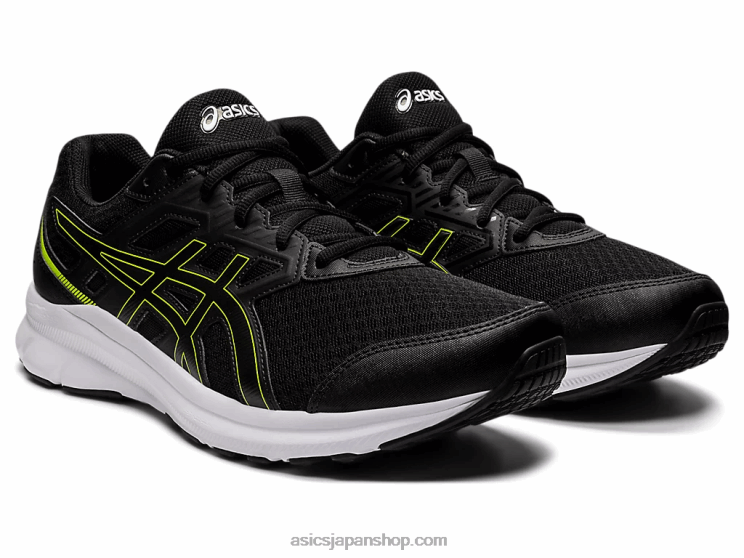 衝撃3 L20V1377Asics ブラック/ハザードグリーン