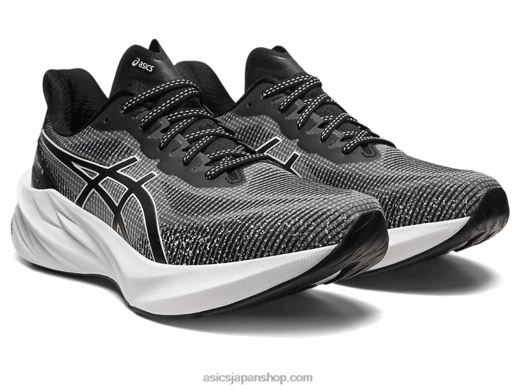 ノバブラスト 3 ル L20V204Asics 黒、白
