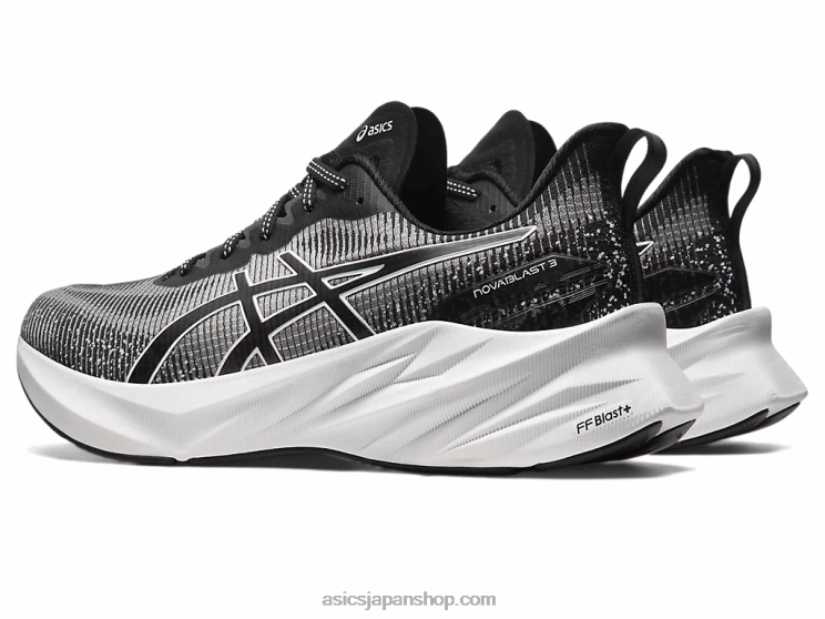 ノバブラスト 3 ル L20V204Asics 黒、白