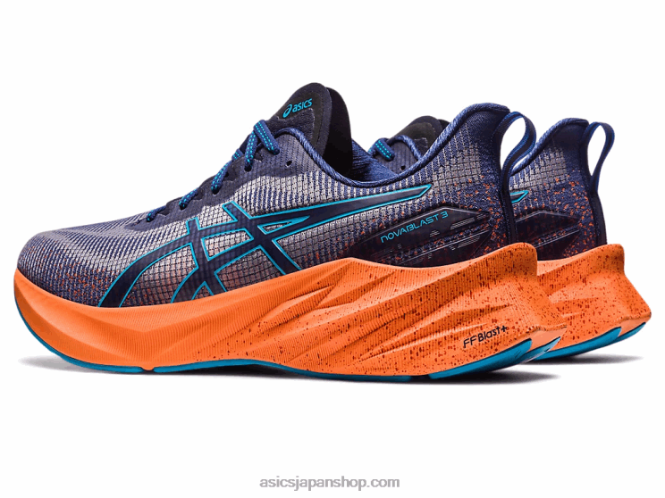 ノバブラスト 3 ル L20V217Asics インディゴブルー/アイランドブルー