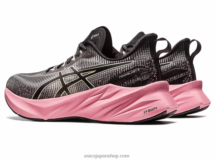 ノバブラスト 3 ル L20V2267Asics ブラック/ピンクレイブ