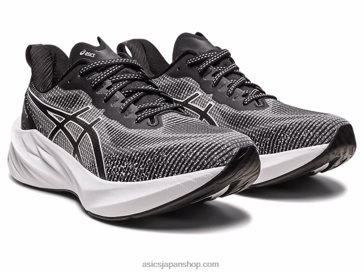 ノバブラスト 3 ル L20V2268Asics 白黒