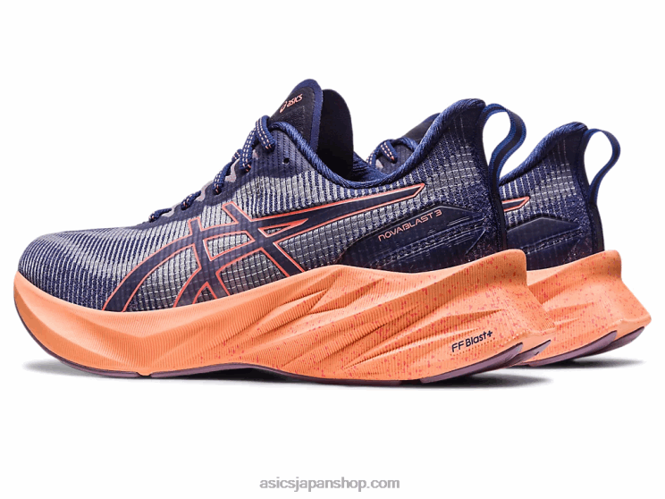ノバブラスト 3 ル L20V2291Asics インディゴブルー/パパイヤ