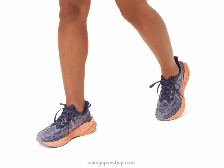 ノバブラスト 3 ル L20V2291Asics インディゴブルー/パパイヤ