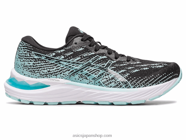 ゲル ストラタス 3 ニット L20V2346Asics ブラック/クリアブルー