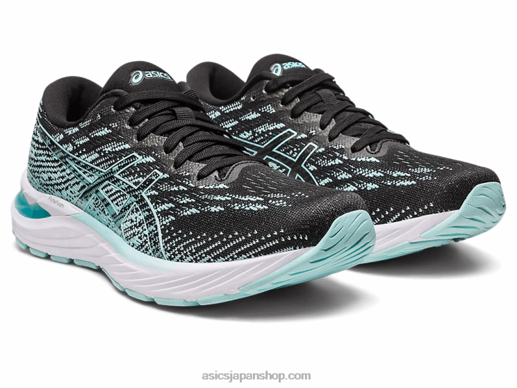 ゲル ストラタス 3 ニット L20V2346Asics ブラック/クリアブルー