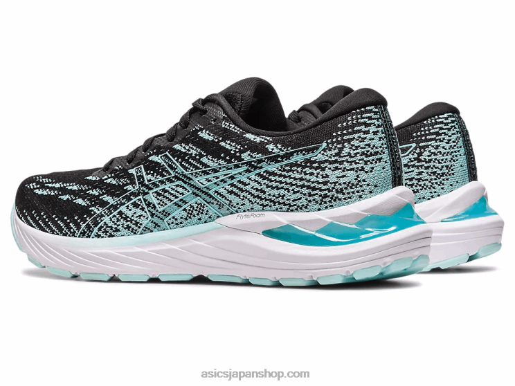 ゲル ストラタス 3 ニット L20V2346Asics ブラック/クリアブルー