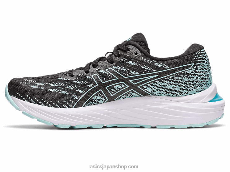 ゲル ストラタス 3 ニット L20V2346Asics ブラック/クリアブルー