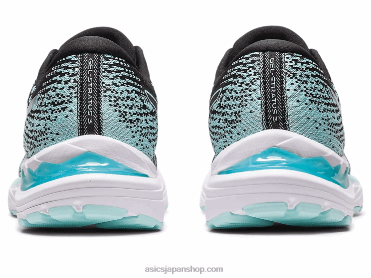 ゲル ストラタス 3 ニット L20V2346Asics ブラック/クリアブルー