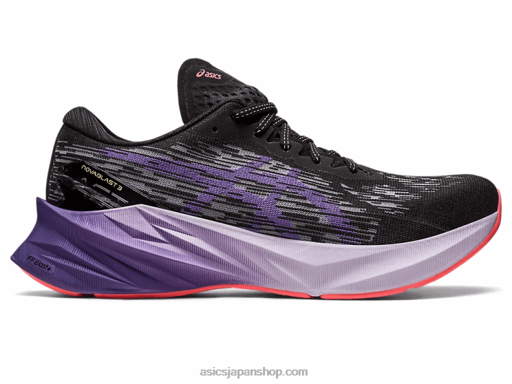 ノバブラスト 3 L20V2460Asics ブラック/ダスティパープル