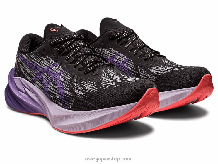 ノバブラスト 3 L20V2460Asics ブラック/ダスティパープル
