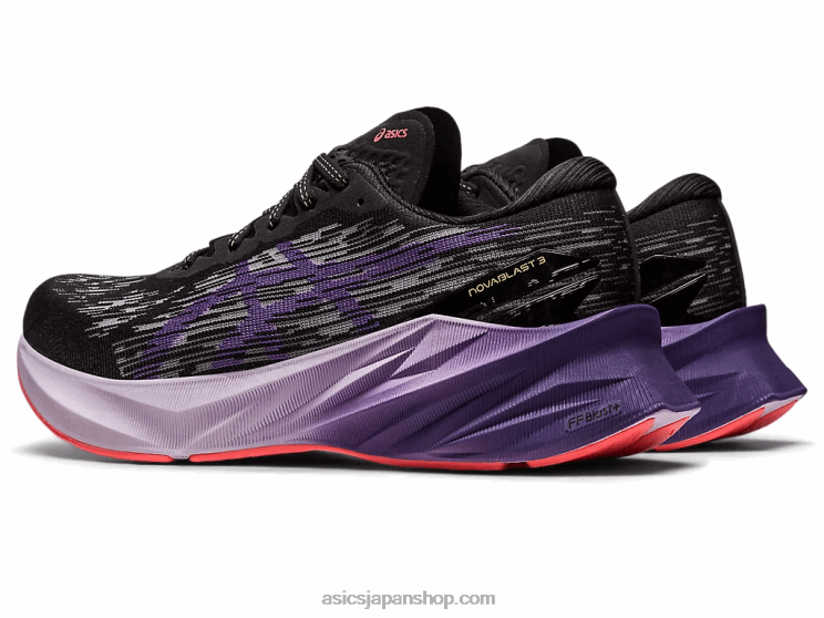 ノバブラスト 3 L20V2460Asics ブラック/ダスティパープル