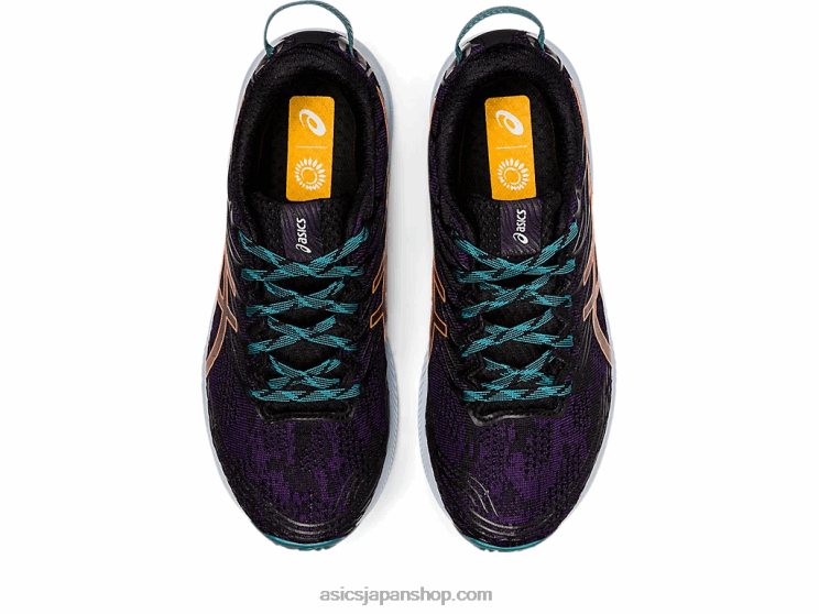 フジライト3 L20V2697Asics ナイトシェード/ノバオレンジ