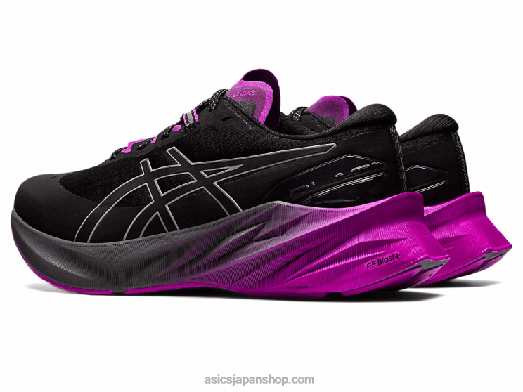 ノバブラスト 3 ライトショー L20V2702Asics ブラック/オーキッド