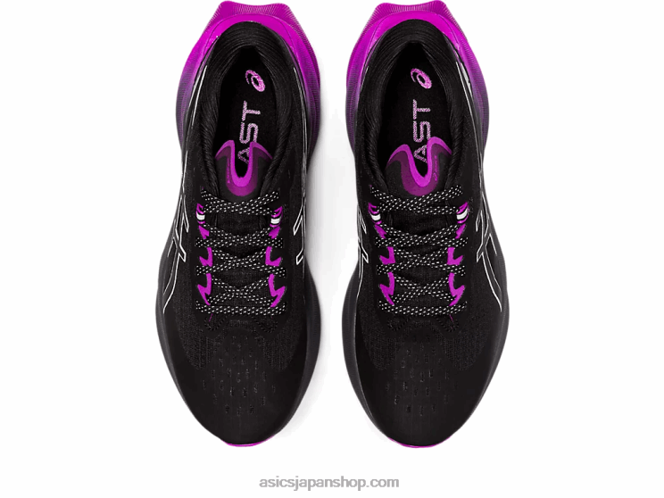 ノバブラスト 3 ライトショー L20V2702Asics ブラック/オーキッド