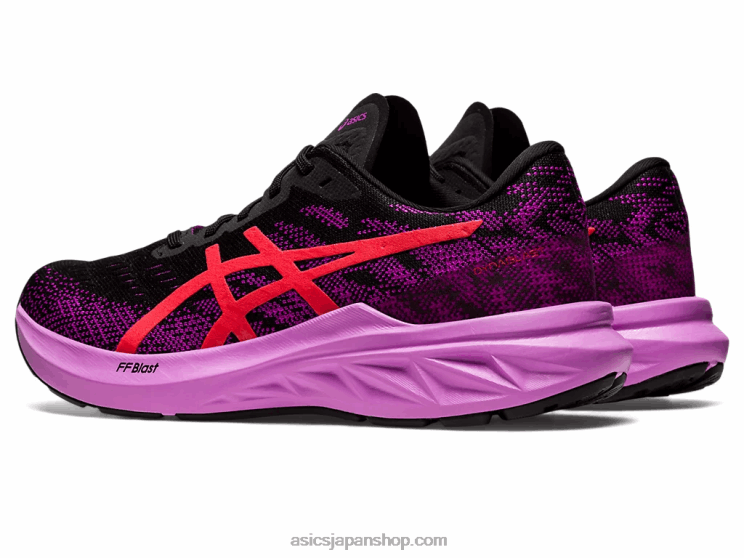 ダイナブラスト3 L20V2729Asics 黒/赤の警告