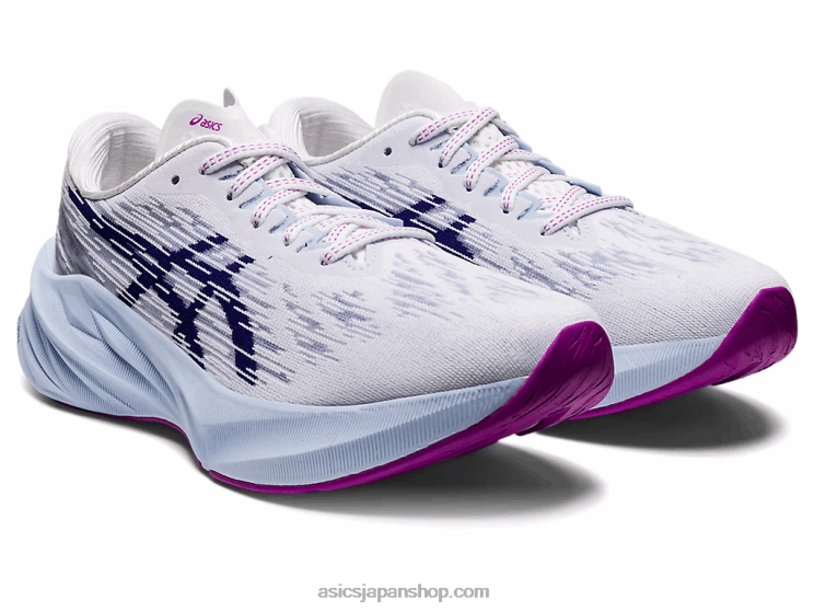 ノバブラスト 3 L20V2887Asics ホワイト/ダイブブルー