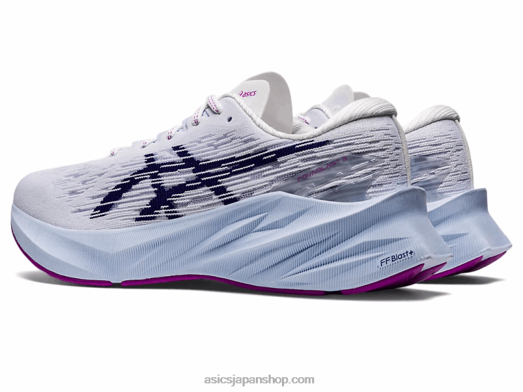 ノバブラスト 3 L20V2887Asics ホワイト/ダイブブルー