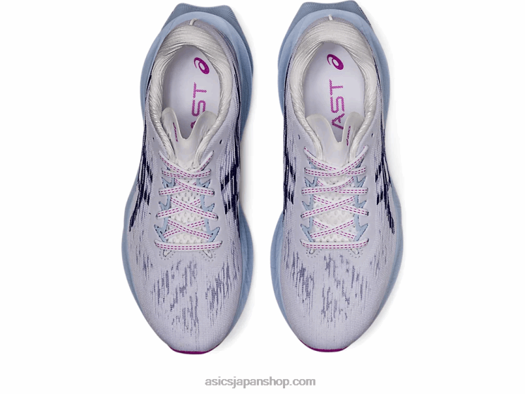 ノバブラスト 3 L20V2887Asics ホワイト/ダイブブルー