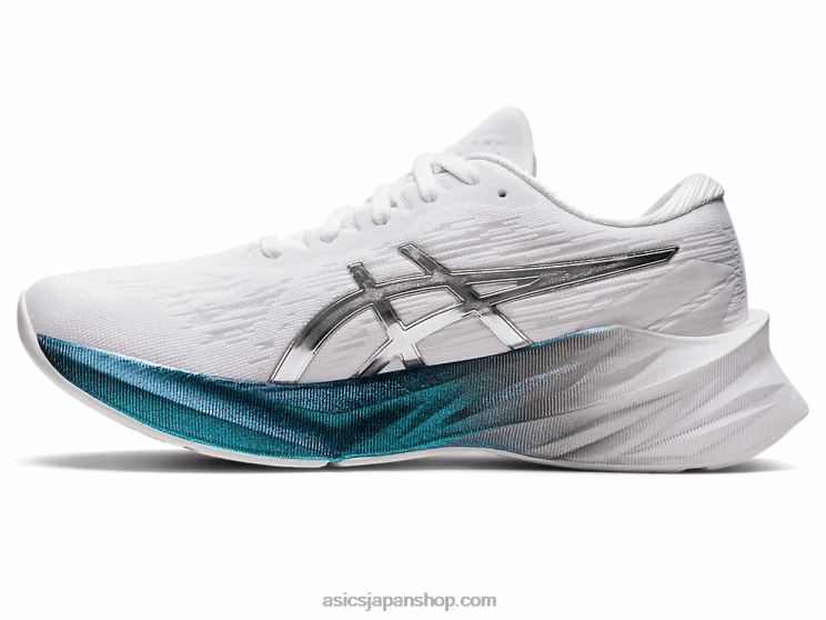 ノバブラスト 3 プラチナ L20V2897Asics ホワイト/ピュアシルバー
