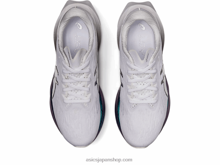 ノバブラスト 3 プラチナ L20V2897Asics ホワイト/ピュアシルバー