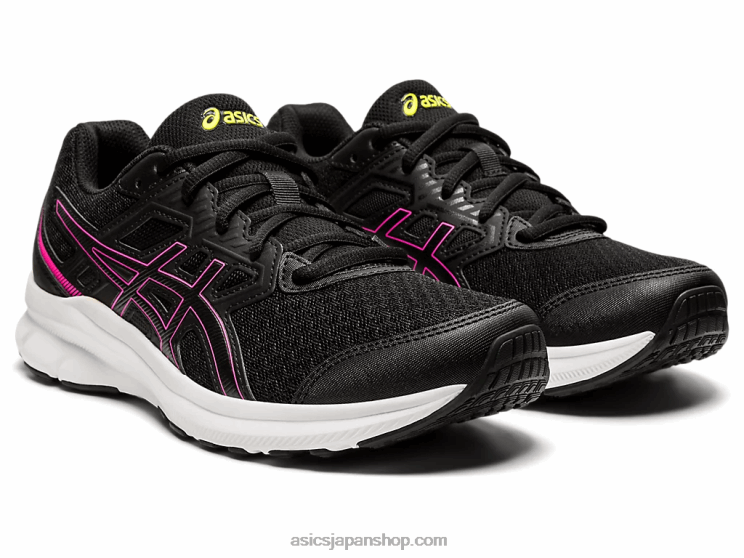 ジョルト3ワイド L20V3552Asics ブラック/ホットピンク