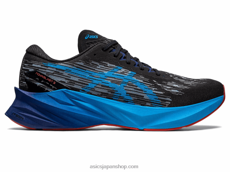 ノバブラスト 3 L20V377Asics ブラック/アイランドブルー