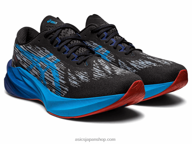 ノバブラスト 3 L20V377Asics ブラック/アイランドブルー