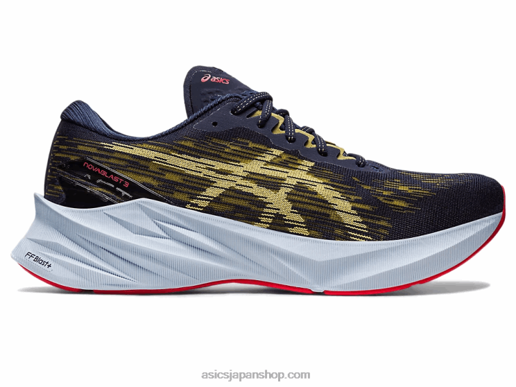ノバブラスト 3 L20V388Asics ミッドナイト/オリーブオイル