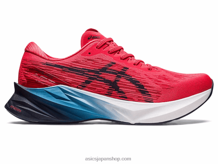 ノバブラスト 3 L20V396Asics エレクトリックレッド/ミッドナイト