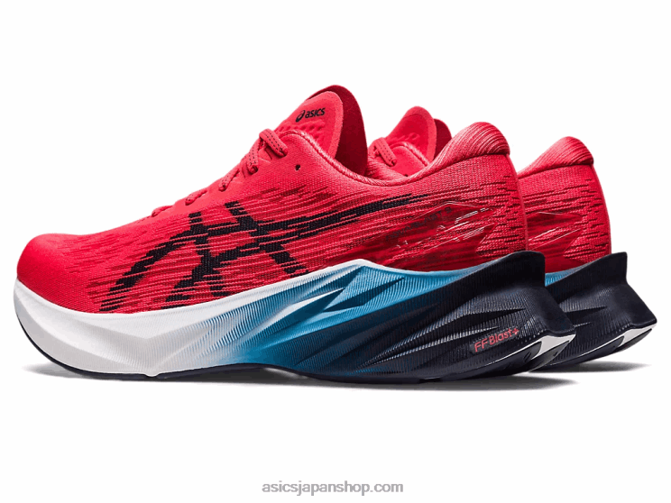 ノバブラスト 3 L20V396Asics エレクトリックレッド/ミッドナイト
