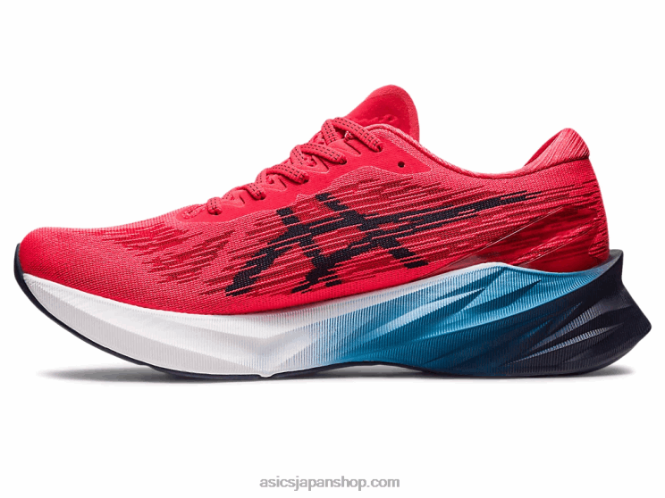 ノバブラスト 3 L20V396Asics エレクトリックレッド/ミッドナイト