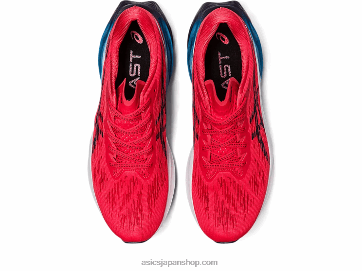 ノバブラスト 3 L20V396Asics エレクトリックレッド/ミッドナイト