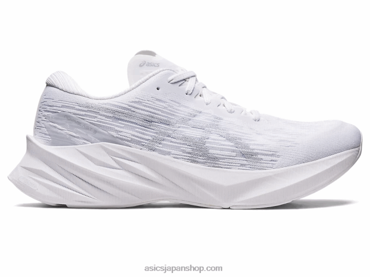 ノバブラスト 3 L20V402Asics ホワイト/ピードモントグレー