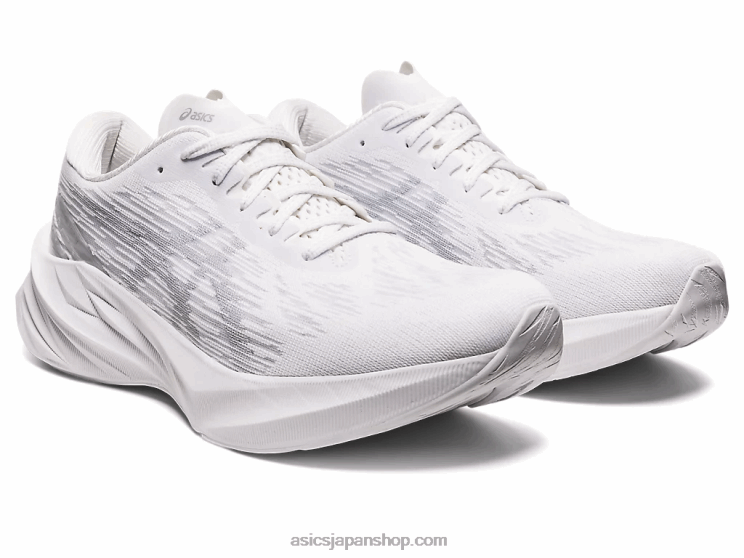 ノバブラスト 3 L20V402Asics ホワイト/ピードモントグレー