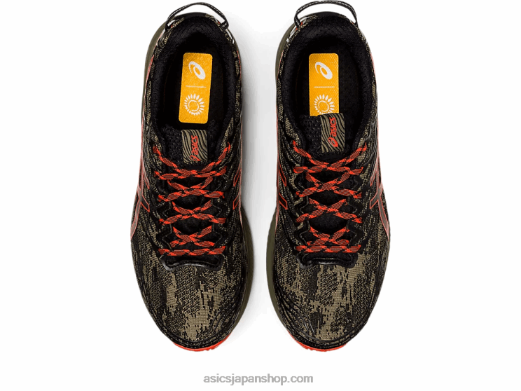 フジライト3 L20V735Asics マントルグリーン/チェリートマト