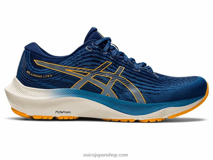 ゲルカヤノ ライト 3 L20V796Asics 紺碧/琥珀