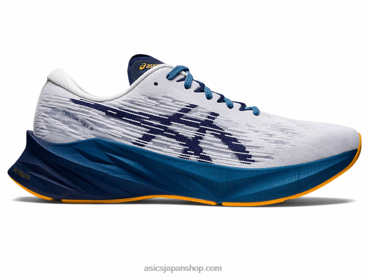 ノバブラスト 3 L20V925Asics 白/深海