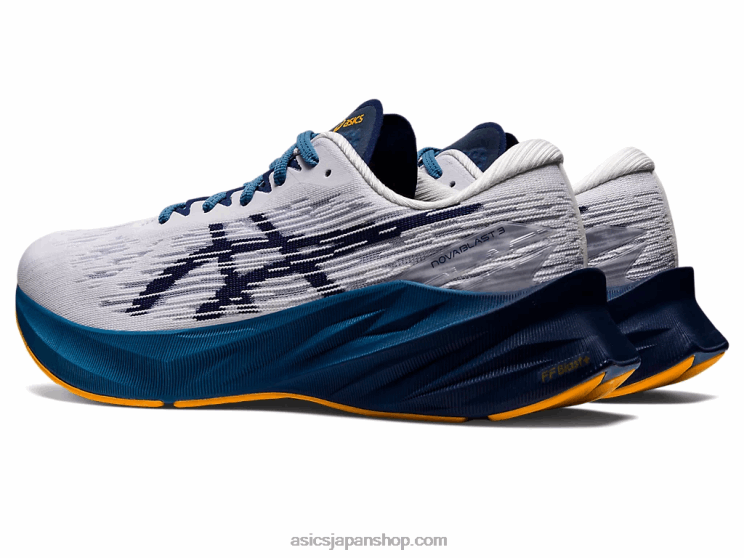 ノバブラスト 3 L20V925Asics 白/深海