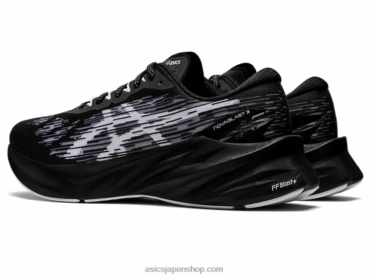 ノバブラスト 3 L20V931Asics 黒、白