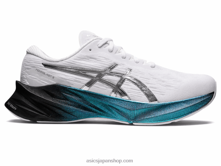 ノバブラスト 3 プラチナ L20V948Asics ホワイト/ピュアシルバー