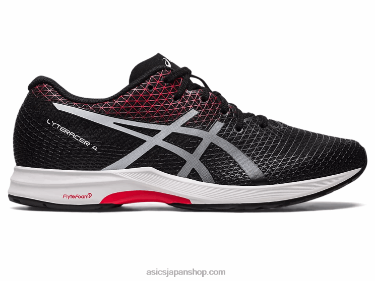 ライトレーサー 4 L20V106Asics ブラック/クラシックレッド