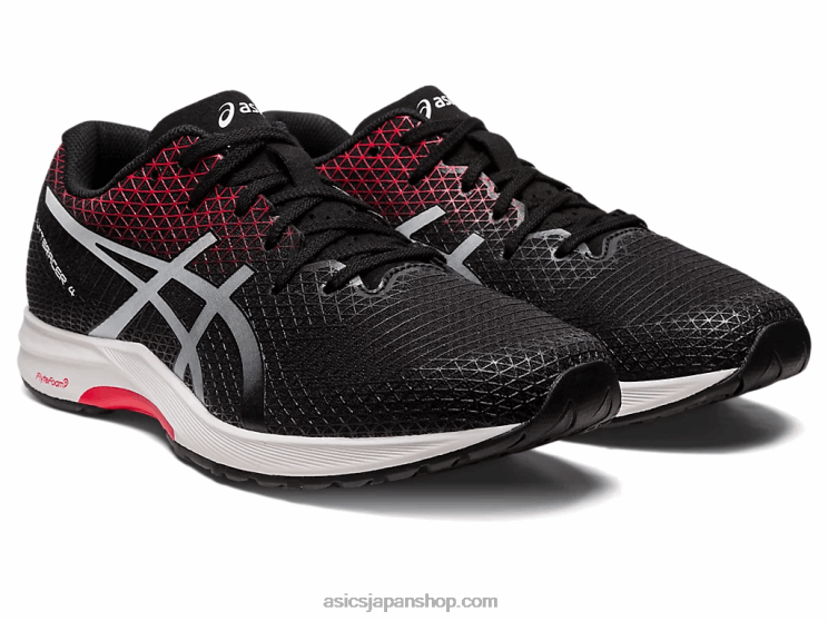 ライトレーサー 4 L20V106Asics ブラック/クラシックレッド
