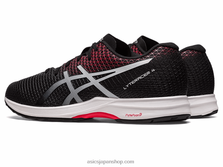 ライトレーサー 4 L20V106Asics ブラック/クラシックレッド