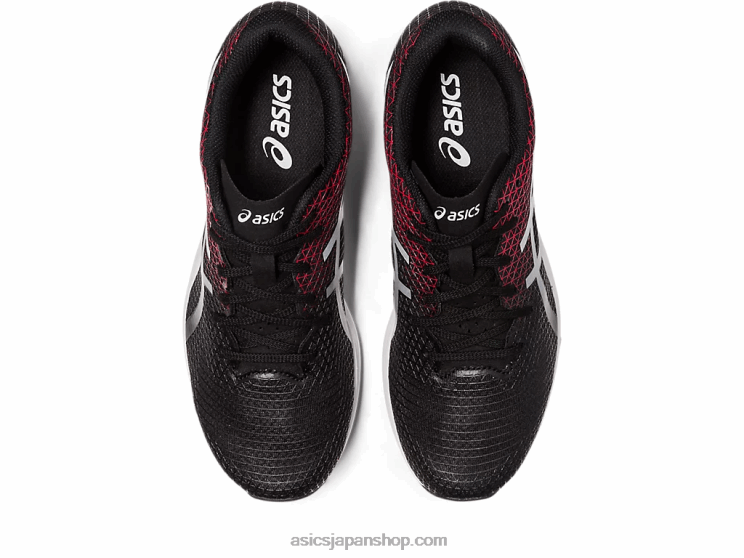 ライトレーサー 4 L20V106Asics ブラック/クラシックレッド