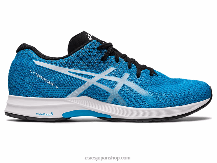 ライトレーサー 4 ワイド L20V115Asics アイランドブルー/ホワイト