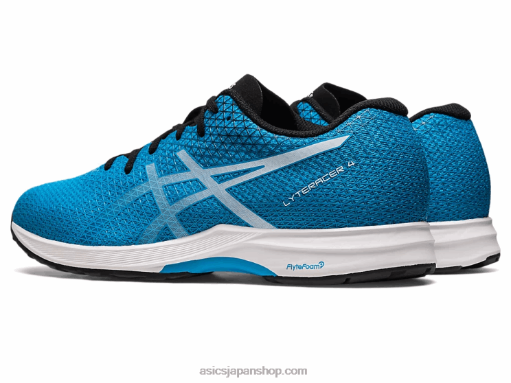 ライトレーサー 4 L20V118Asics アイランドブルー/ホワイト