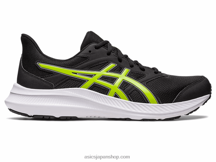 衝撃4 L20V544Asics ブラック/ライムの皮